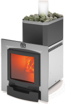 Печь для бани Теплодар Русь 27 ЛНЗП ПРОФИ Панорама (1.1)
